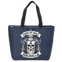 Sons Of Odin Valhalla  Zip Tote Bag