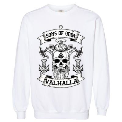 Sons Of Odin Valhalla  Garment-Dyed Sweatshirt