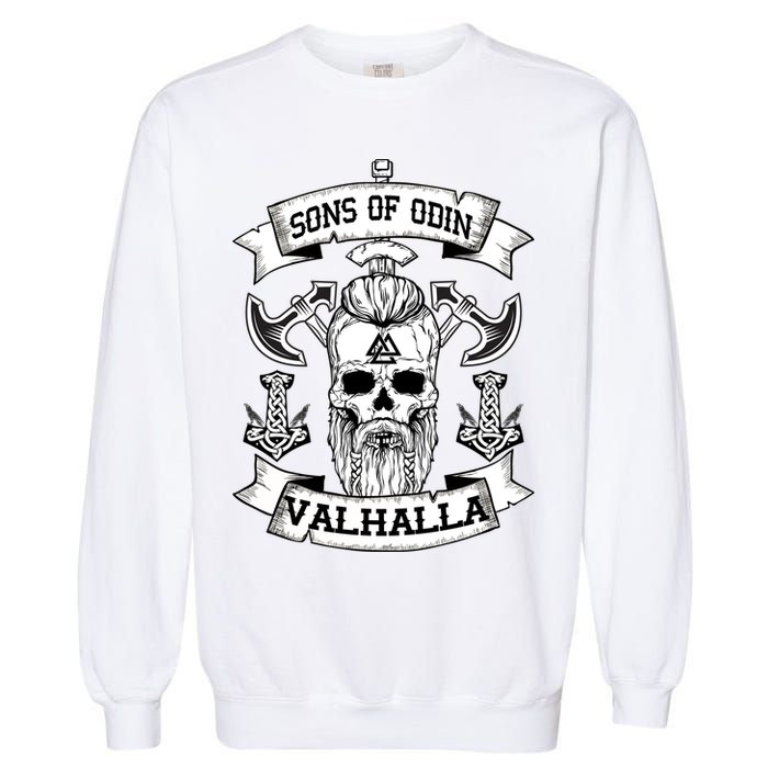 Sons Of Odin Valhalla  Garment-Dyed Sweatshirt