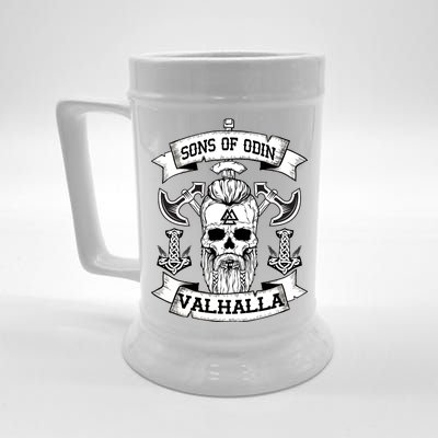 Sons Of Odin Valhalla  Beer Stein