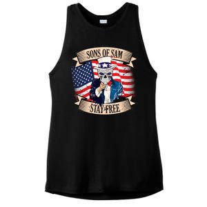 Sons Of Sam Stay Free Ladies PosiCharge Tri-Blend Wicking Tank