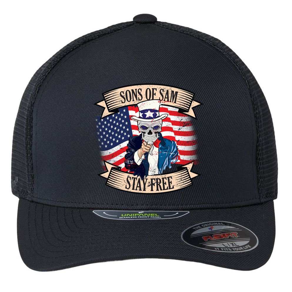 Sons Of Sam Stay Free Flexfit Unipanel Trucker Cap
