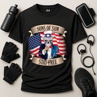 Sons Of Sam Stay Free Cooling Performance Crew T-Shirt