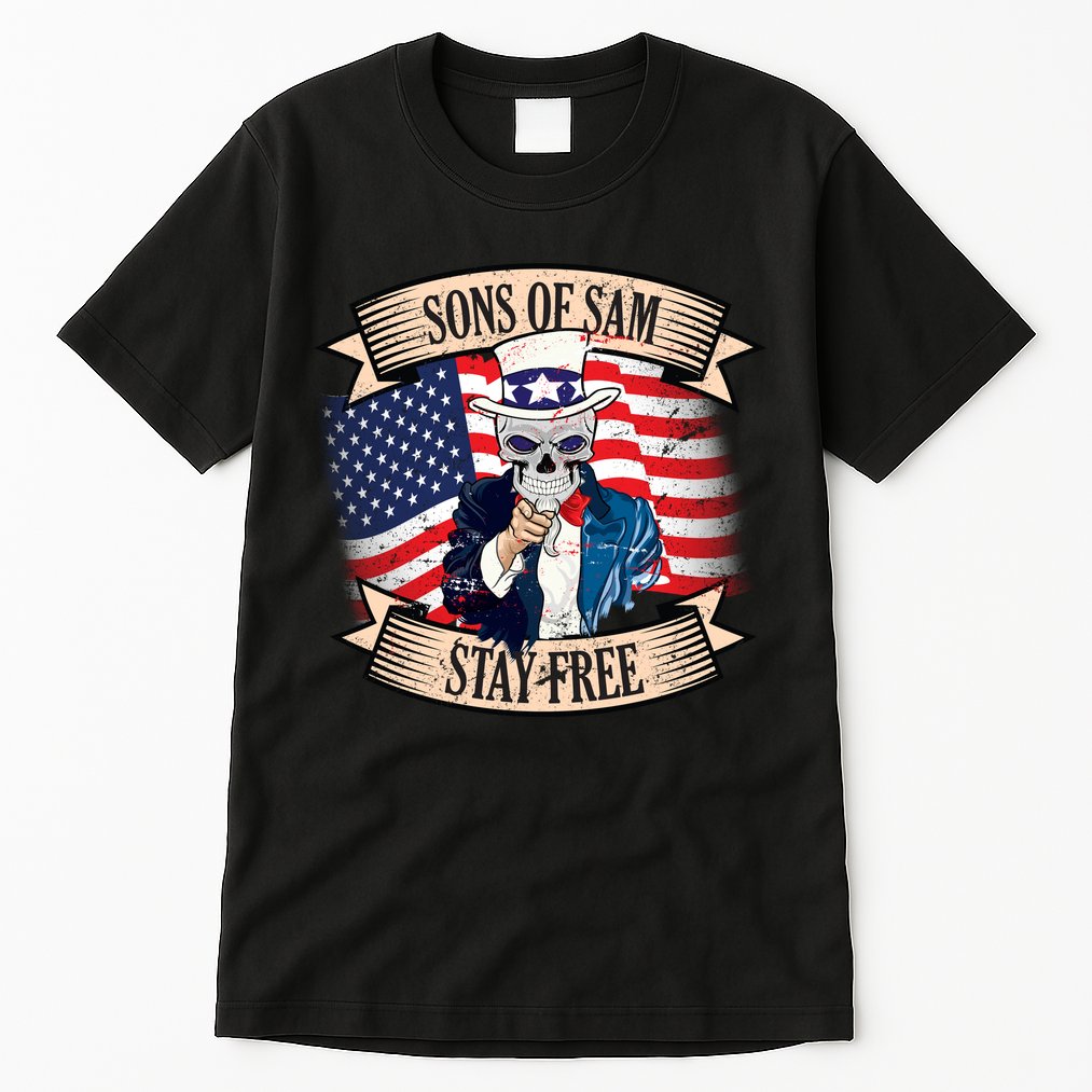 Sons Of Sam Stay Free Tall T-Shirt