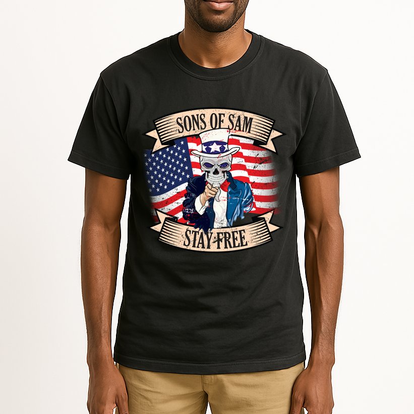Sons Of Sam Stay Free Tall T-Shirt