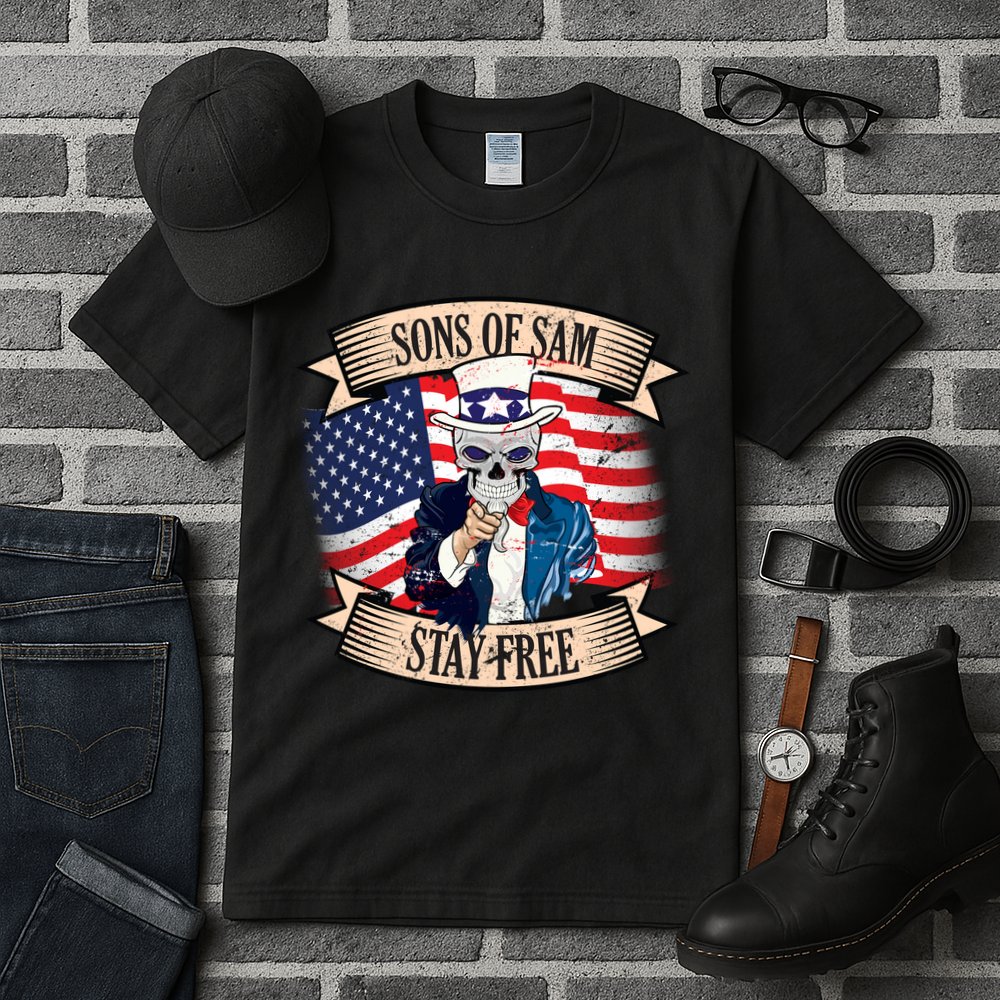 Sons Of Sam Stay Free Tall T-Shirt