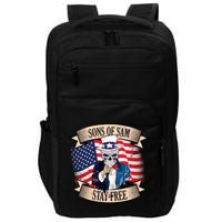 Sons Of Sam Stay Free Impact Tech Backpack