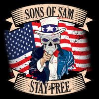 Sons Of Sam Stay Free Impact Tech Backpack