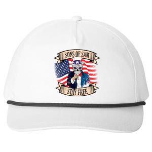 Sons Of Sam Stay Free Snapback Five-Panel Rope Hat