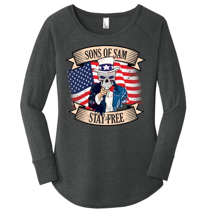 Sons Of Sam Stay Free Women's Perfect Tri Tunic Long Sleeve Shirt