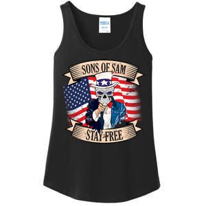 Sons Of Sam Stay Free Ladies Essential Tank