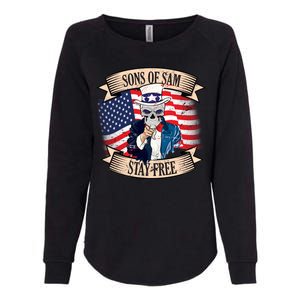 Sons Of Sam Stay Free Womens California Wash Sweatshirt