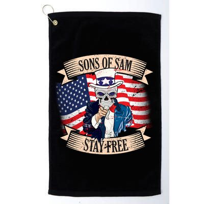 Sons Of Sam Stay Free Golf Towel