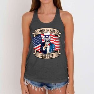 Sons Of Sam Stay Free Women's Knotted Racerback Tank