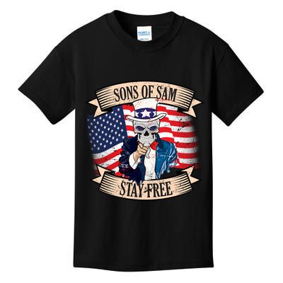 Sons Of Sam Stay Free Kids T-Shirt
