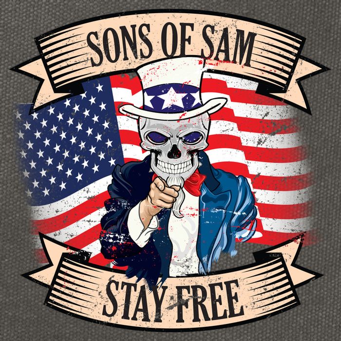 Sons Of Sam Stay Free Cotton Canvas Backpack