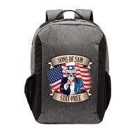 Sons Of Sam Stay Free Vector Backpack