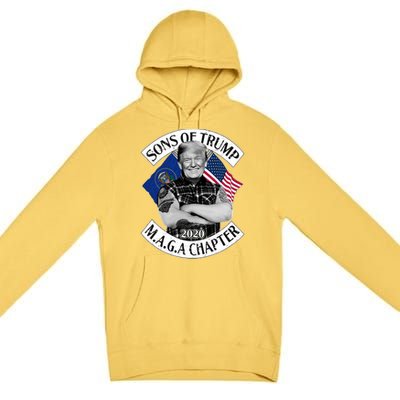 Sons of Trump 2020 MAGA Chapter Premium Pullover Hoodie