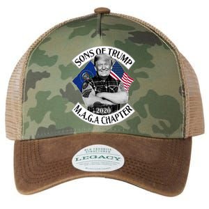 Sons of Trump 2020 MAGA Chapter Legacy Tie Dye Trucker Hat