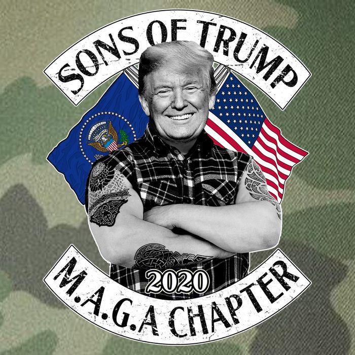 Sons of Trump 2020 MAGA Chapter Legacy Tie Dye Trucker Hat