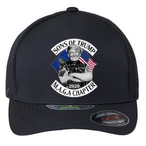 Sons of Trump 2020 MAGA Chapter Flexfit Unipanel Trucker Cap