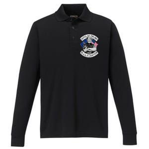 Sons of Trump 2020 MAGA Chapter Performance Long Sleeve Polo