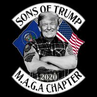 Sons of Trump 2020 MAGA Chapter Cooling Performance Crew T-Shirt