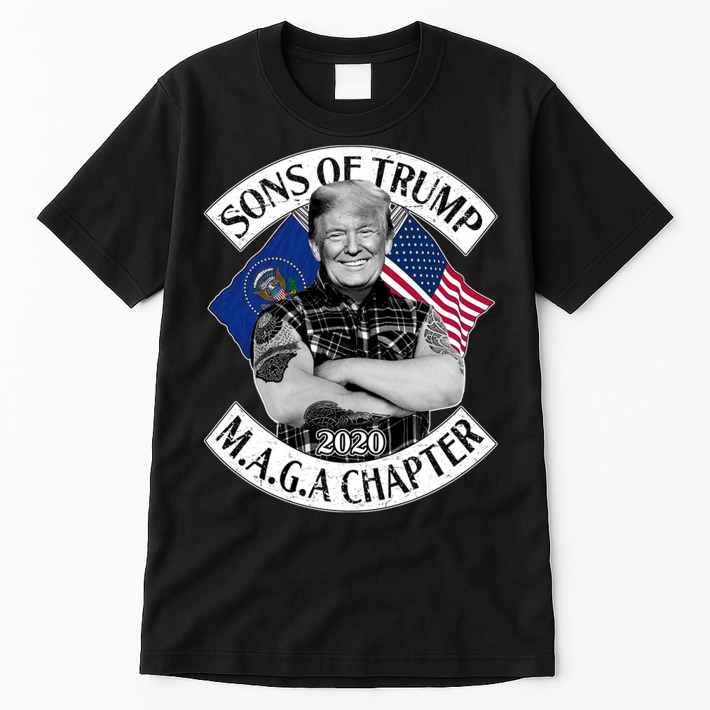 Sons of Trump 2020 MAGA Chapter Tall T-Shirt
