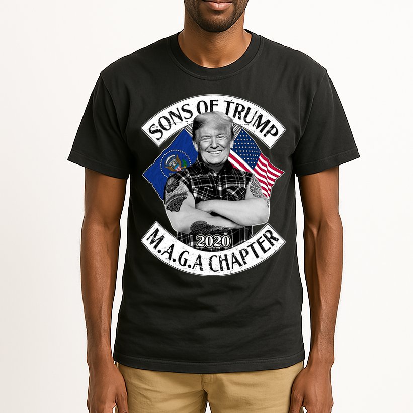 Sons of Trump 2020 MAGA Chapter Tall T-Shirt
