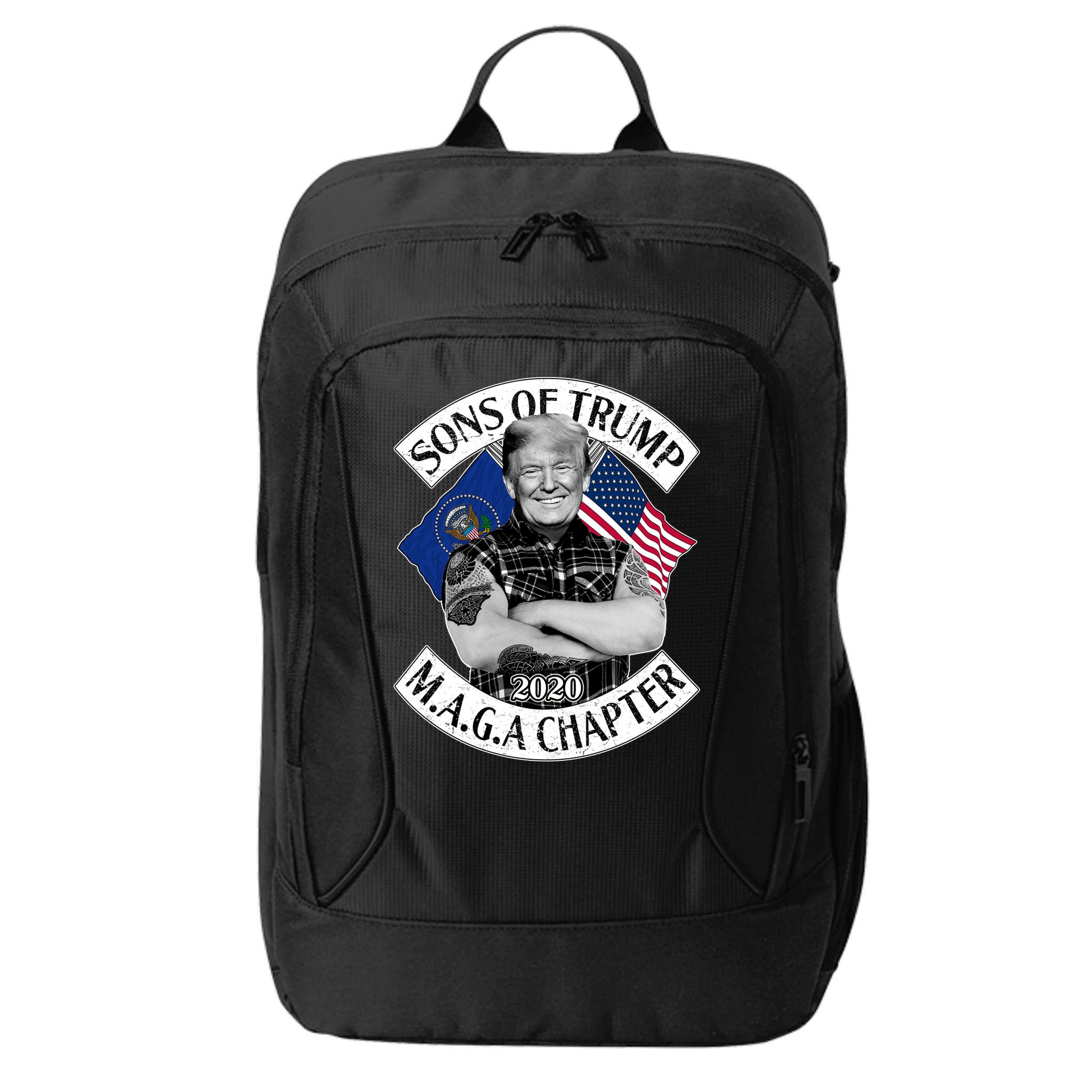 Sons of Trump 2020 MAGA Chapter City Backpack