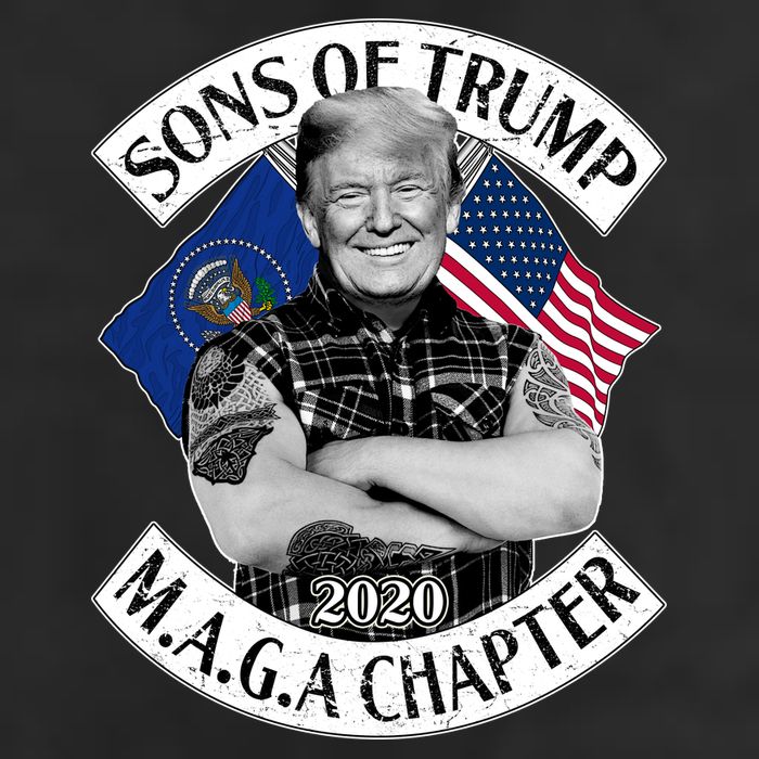 Sons of Trump 2020 MAGA Chapter Adult Drive Performance Visor