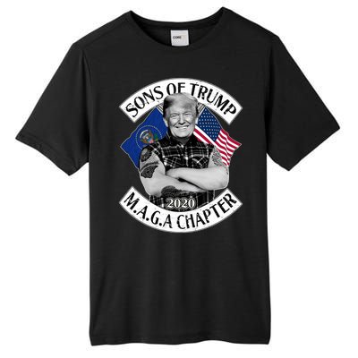 Sons of Trump 2020 MAGA Chapter Tall Fusion ChromaSoft Performance T-Shirt