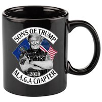 Sons of Trump 2020 MAGA Chapter 11oz C Handle Ceramic Mug