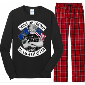 Sons of Trump 2020 MAGA Chapter Long Sleeve Pajama Set