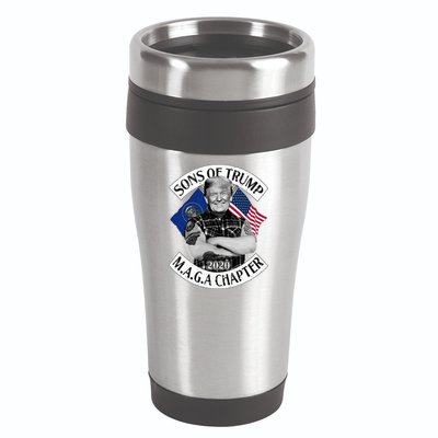 Sons of Trump 2020 MAGA Chapter 16oz Travel Tumbler