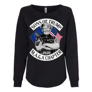 Sons of Trump 2020 MAGA Chapter Womens California Wash Sweatshirt