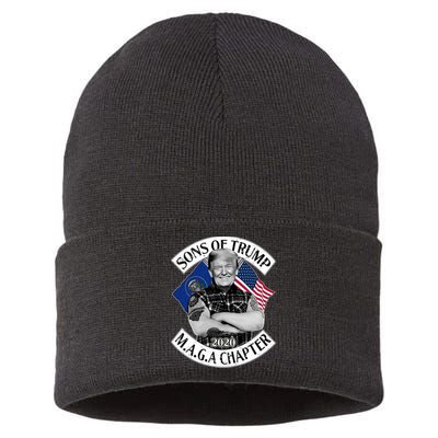 Sons of Trump 2020 MAGA Chapter Sustainable Knit Beanie