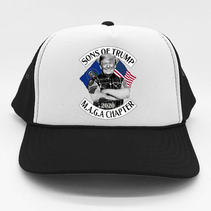 Sons of Trump 2020 MAGA Chapter Trucker Hat