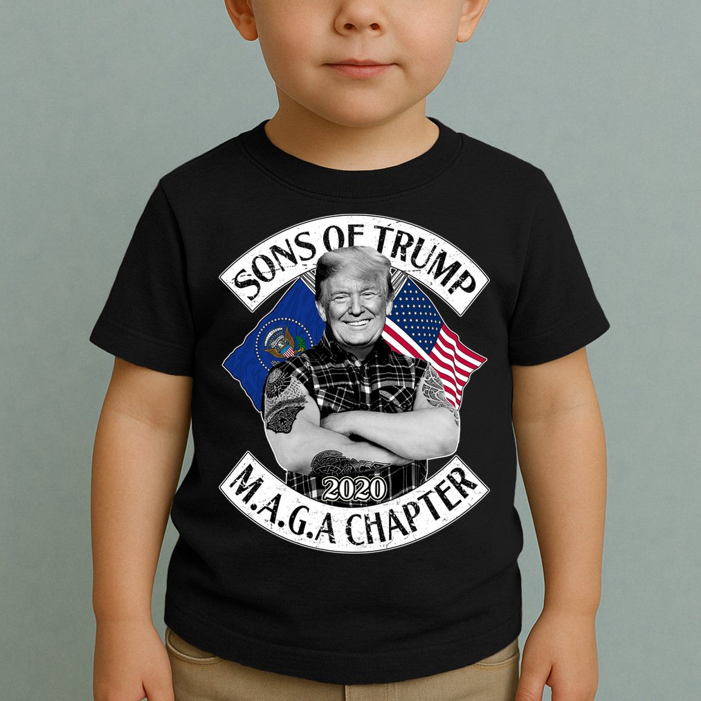 Sons of Trump 2020 MAGA Chapter Toddler T-Shirt