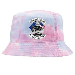 Sons of Trump 2020 MAGA Chapter Tie-Dyed Bucket Hat