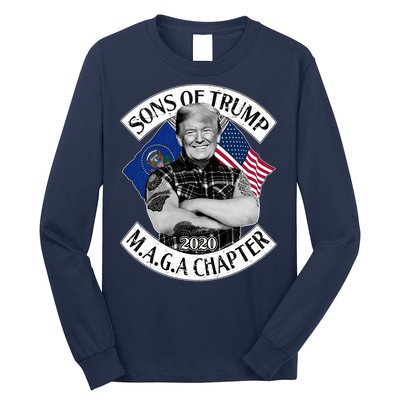 Sons of Trump 2020 MAGA Chapter Long Sleeve Shirt