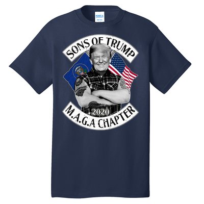 Sons of Trump 2020 MAGA Chapter Tall T-Shirt