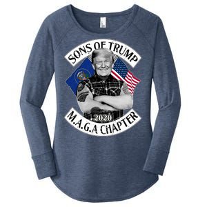 Sons of Trump 2020 MAGA Chapter Women's Perfect Tri Tunic Long Sleeve Shirt