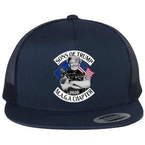 Sons of Trump 2020 MAGA Chapter Flat Bill Trucker Hat