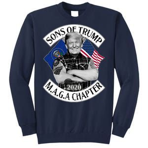 Sons of Trump 2020 MAGA Chapter Tall Sweatshirt