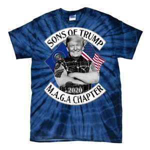 Sons of Trump 2020 MAGA Chapter Tie-Dye T-Shirt