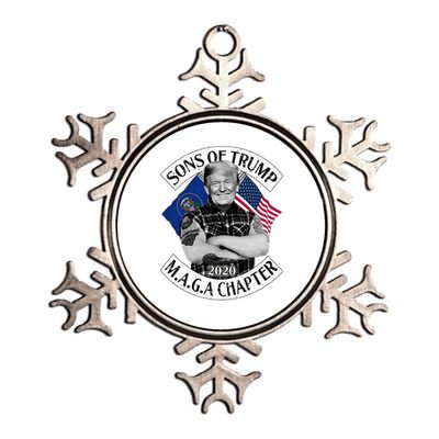 Sons of Trump 2020 MAGA Chapter Metallic Star Ornament