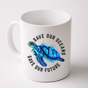 Save Our Oceans Sea Turtle Pro Environment Nature Coffee Mug