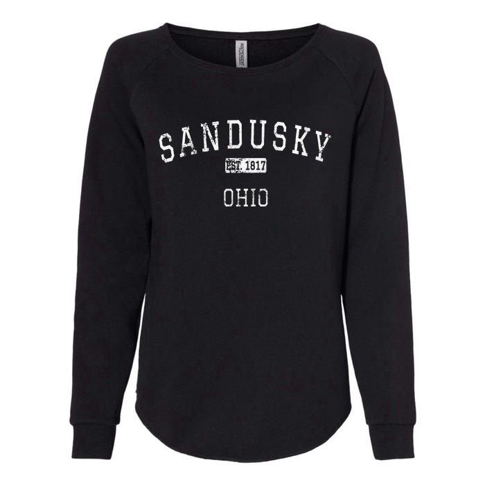 Sandusky Ohio OH Vintage Womens California Wash Sweatshirt