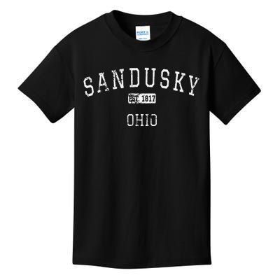 Sandusky Ohio OH Vintage Kids T-Shirt